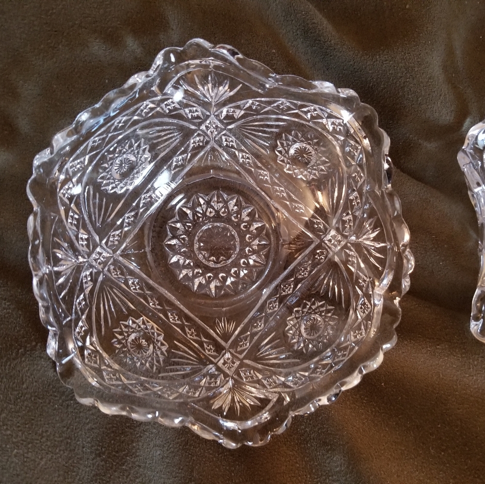 Elegant Crystal Decorative Bowl Set Of 4 - Picture 7 of 7